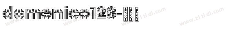 domenico128字体转换
