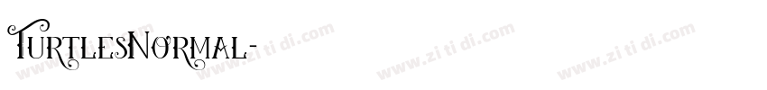 TurtlesNormal字体转换