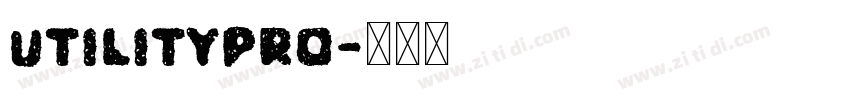 UtilityPro字体转换