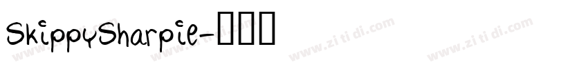 SkippySharpie字体转换