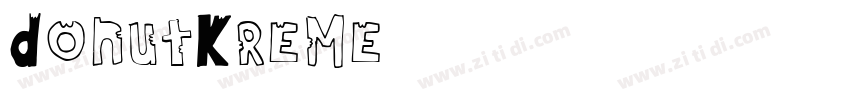 DonutKreme字体转换