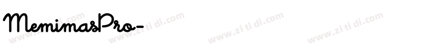 MemimasPro字体转换