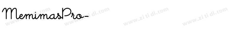 MemimasPro字体转换
