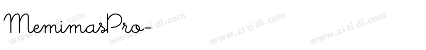 MemimasPro字体转换