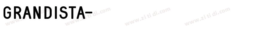 Grandista字体转换