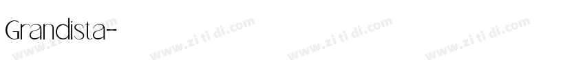Grandista字体转换
