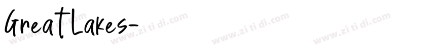 GreatLakes字体转换