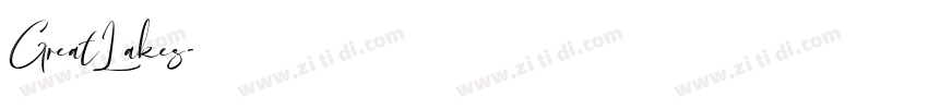 GreatLakes字体转换