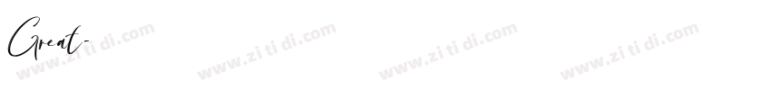 Great字体转换