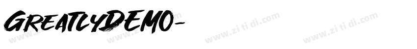 GreatlyDEMO字体转换