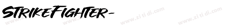StrikeFighter字体转换