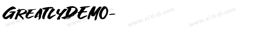 GreatlyDEMO字体转换