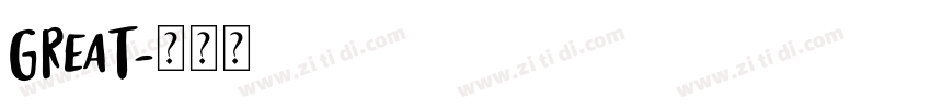 Great字体转换