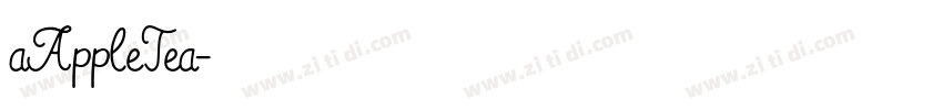aAppleTea字体转换