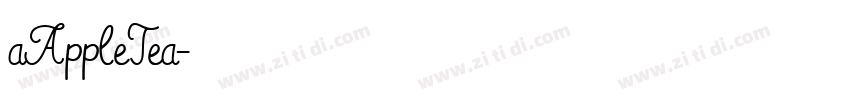 aAppleTea字体转换