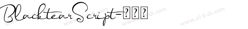 BlacktearScript字体转换