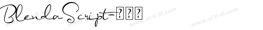 BlendaScript字体转换
