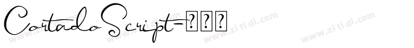 CortadoScript字体转换