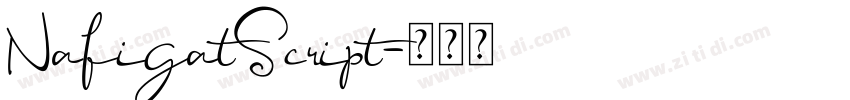 NafigatScript字体转换
