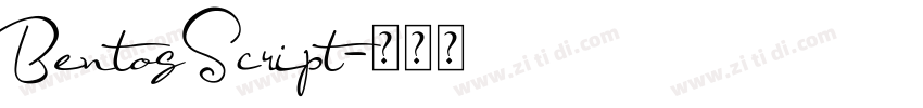 BentosScript字体转换