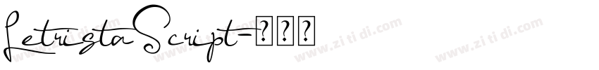 LetristaScript字体转换
