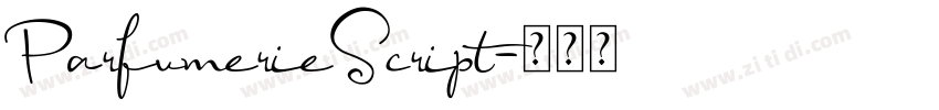 ParfumerieScript字体转换