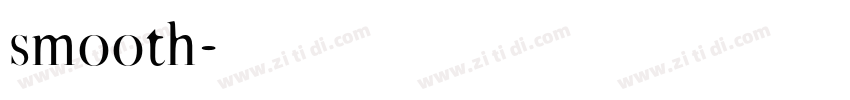 smooth字体转换