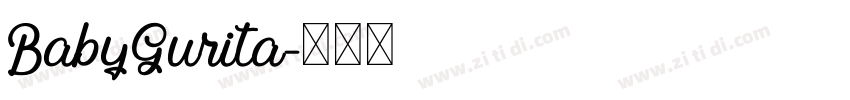 BabyGurita字体转换