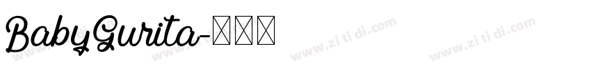 BabyGurita字体转换