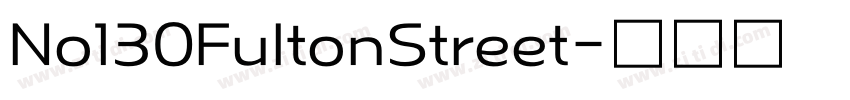 No130FultonStreet字体转换
