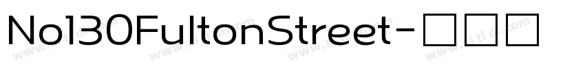 No130FultonStreet字体转换