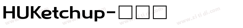 HUKetchup字体转换