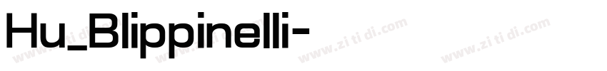 Hu_Blippinelli字体转换