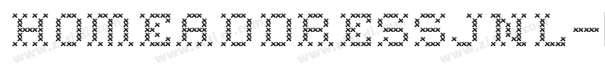 HomeAddressJNL字体转换