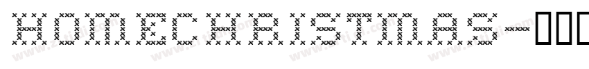 HomeChristmas字体转换