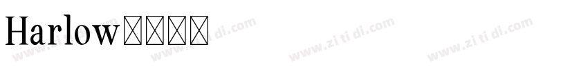 Harlow字体转换