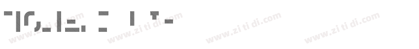 Homespun字体转换