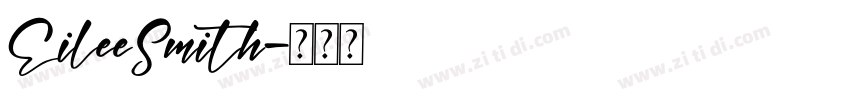 EileeSmith字体转换