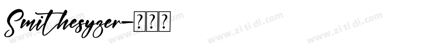 Smithesyzer字体转换