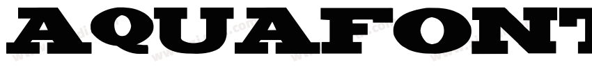 aquafont字体转换