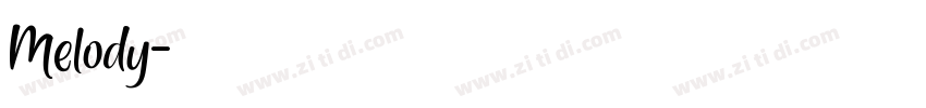 Melody字体转换