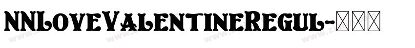 NNLoveValentineRegul字体转换
