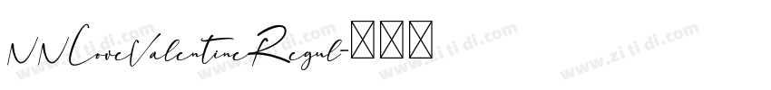 NNLoveValentineRegul字体转换