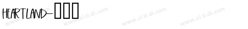 heartland字体转换