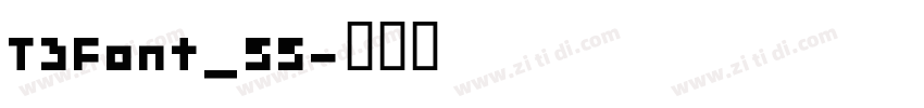 T3Font_55字体转换