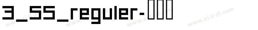 3_55_reguler字体转换