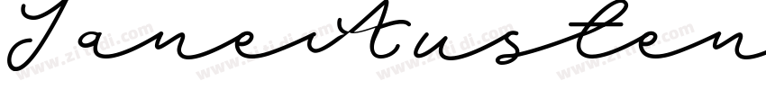 JaneAusten字体转换