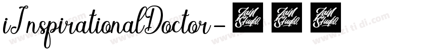 iInspirationalDoctor字体转换