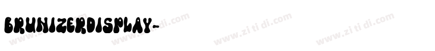 BrunizerDisplay字体转换 BrunizerDisplay字体转换