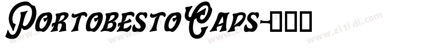 PortobestoCaps字体转换 PortobestoCaps字体转换